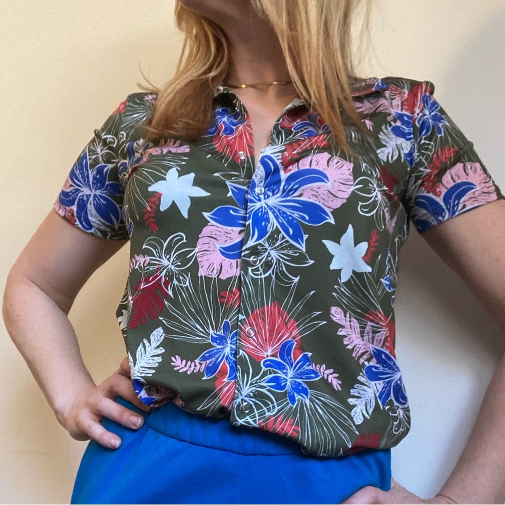 Vintage Weissman Hawaiian Blouse